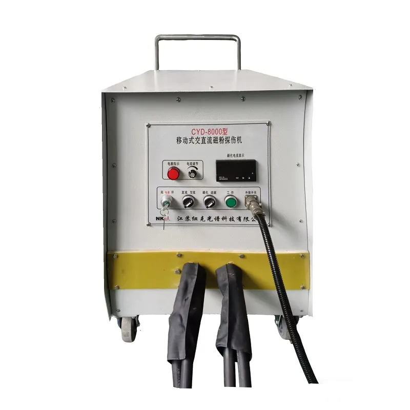 portable acdc magnetic particle inspection machine for industrial ndt